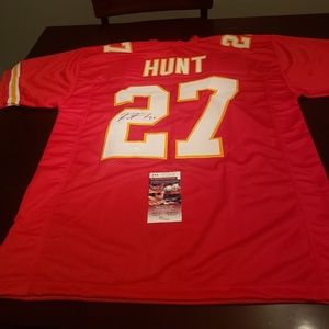 Custom Karen hunt chief autographed Jersey JSA COA